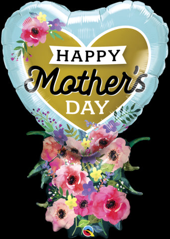 MOTHER'S DAY HEART BOUQUET